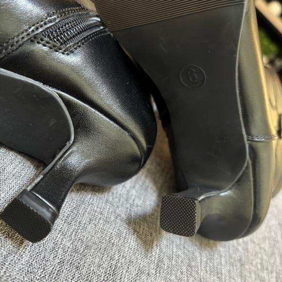 Universal Thread Jenson Women’s Black Western Cowboy Boots Memory Foam Insole - Picture 6 of 6